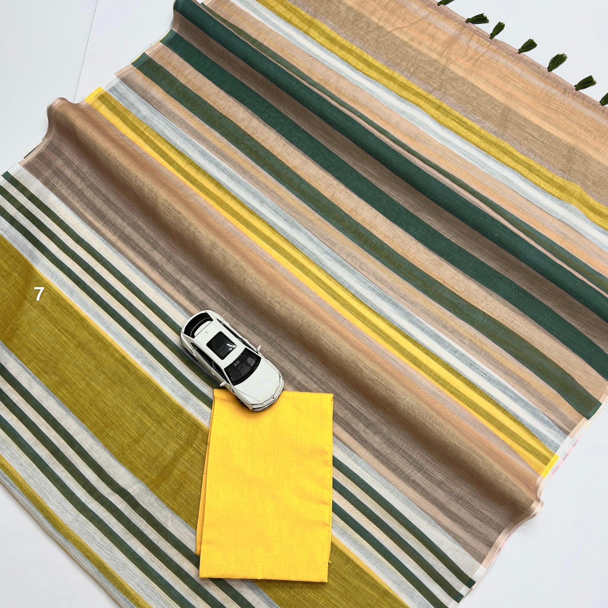 Linen Digital Printed Saree SA825-1351