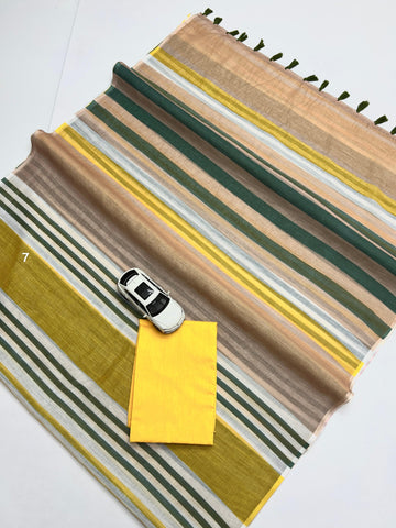 Linen Digital Printed Saree SA825-1351