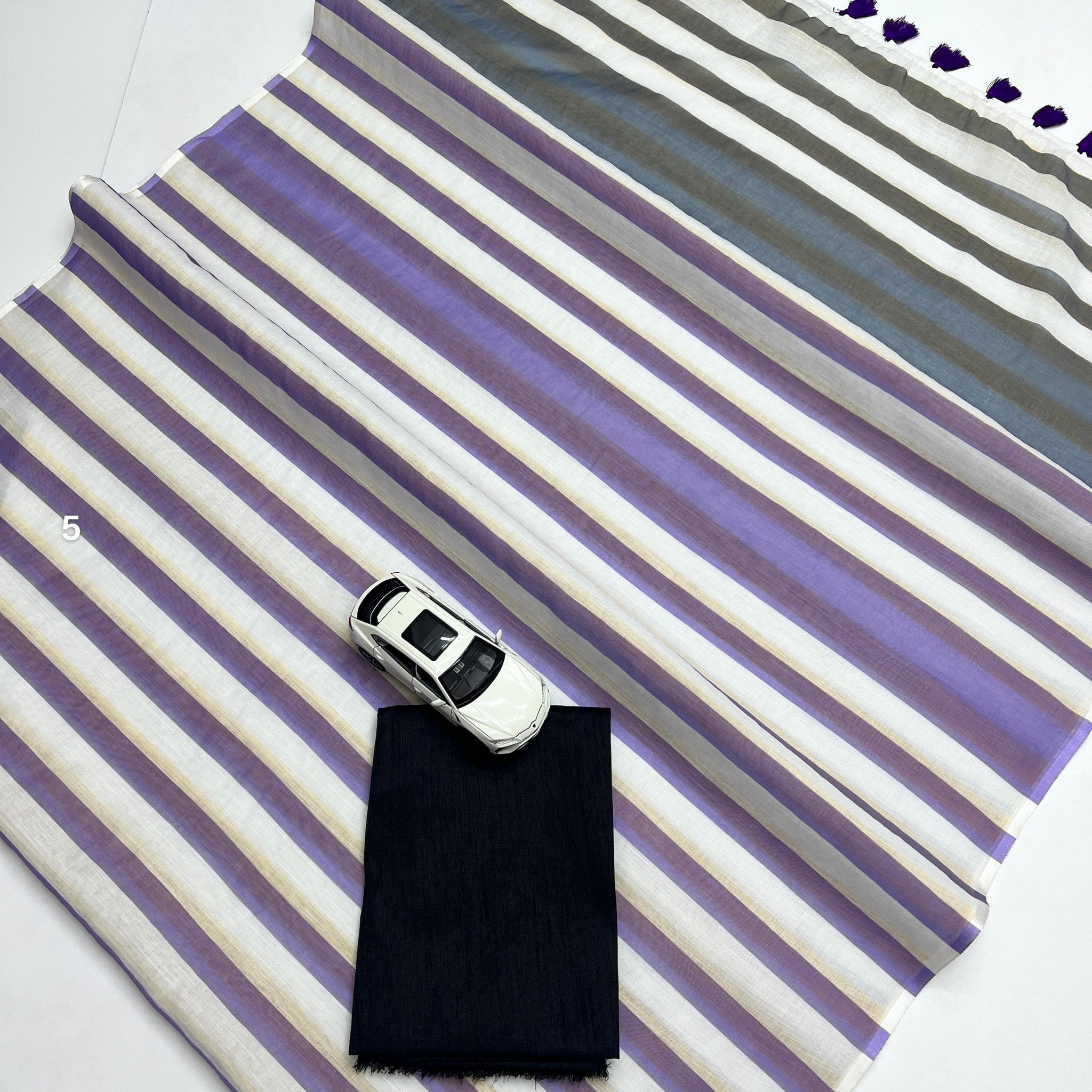 Linen Digital Printed Saree SA825-1352