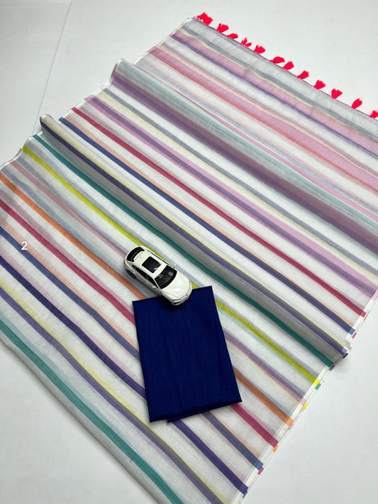 Linen Digital Printed Saree SA825-1355