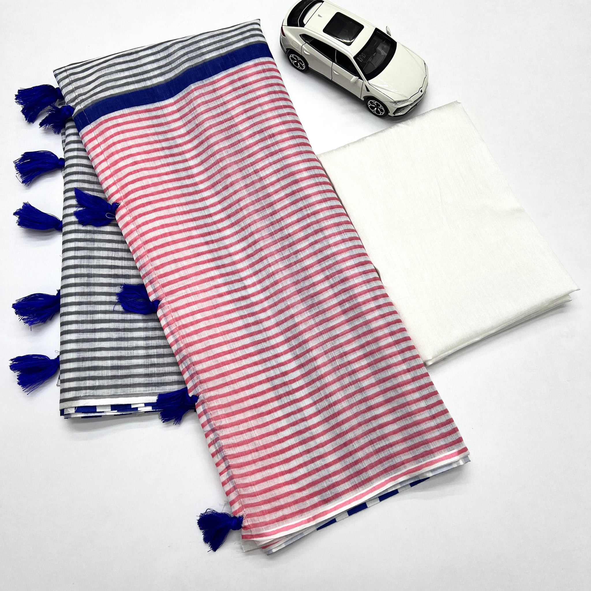 Linen Digital Printed Saree SA825-1358