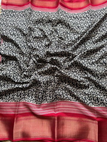 Divine Durga Puja Drape – Silk Elegance SA825-952