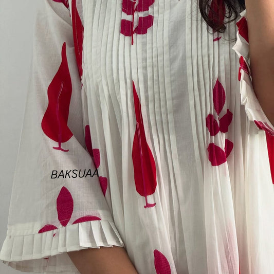 Summer Special Hand Block Printed Kurta Se|| SA725-932
