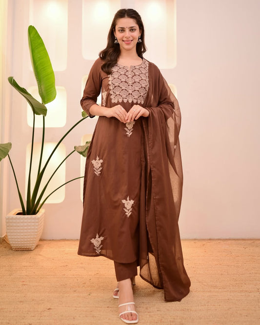 Pure Cotton 60×60 Suit Set with Pants|| SA925-1130