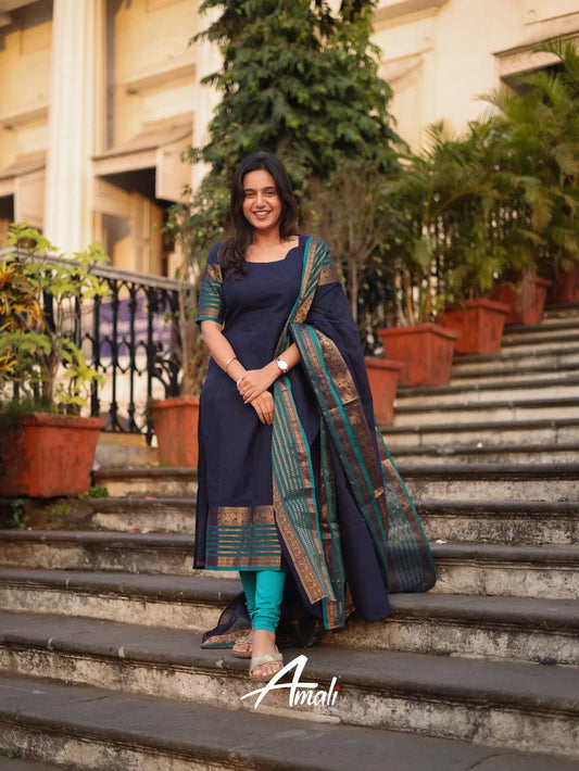Pure Kanchi Cotton Suit Set|| SA925-1125