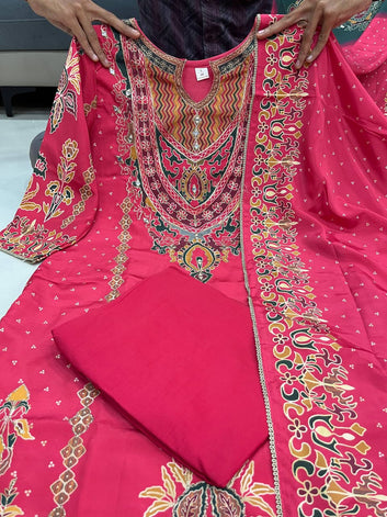 Premium Russian Silk 3-Piece Kurti Set | Sizes M-XXL SA925-1250