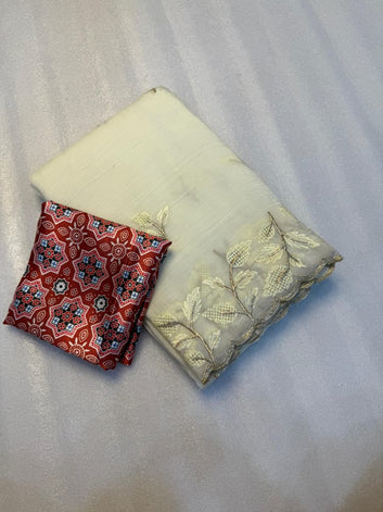 Elegant Soft Crunchy Silk Saree SA1025-1313