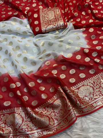 Pure Viscose Saree with Jacquard Border SA1025-1339