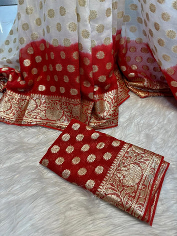 Pure Viscose Saree with Jacquard Border SA1025-1339