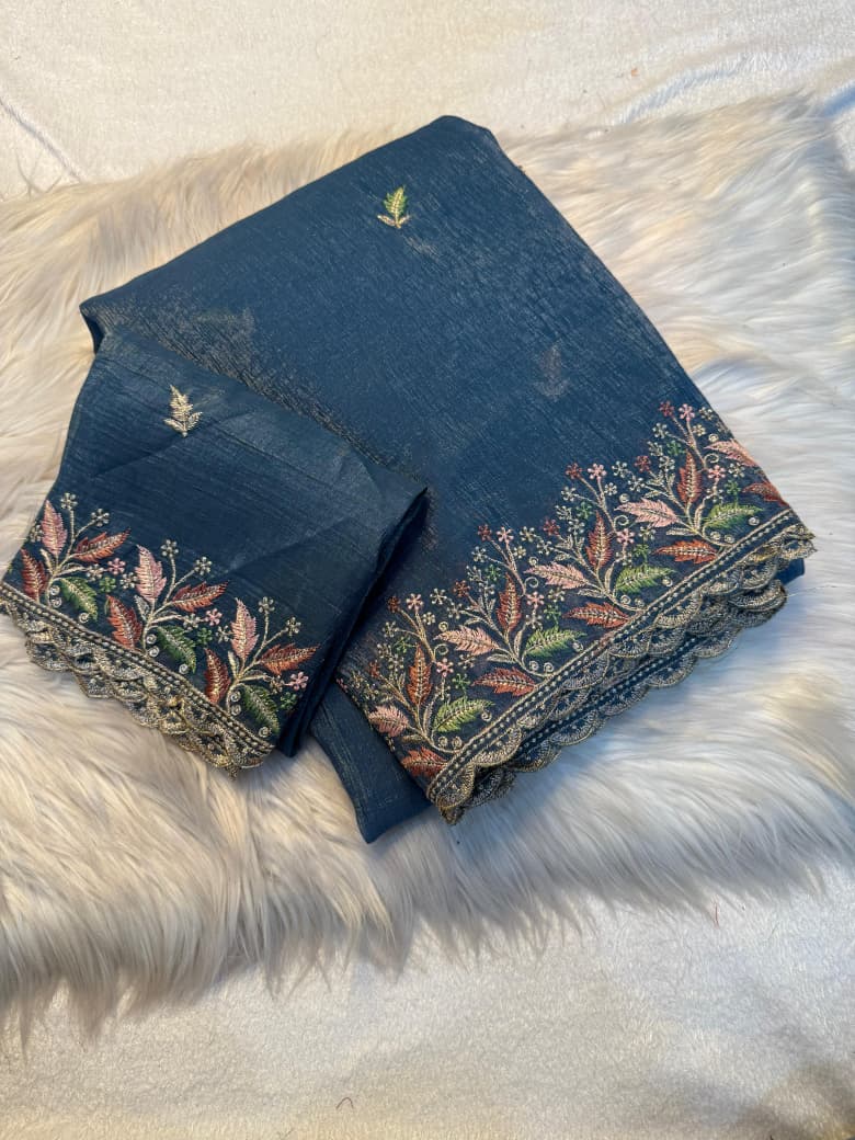 Pure Soft Crunchy Silk Saree SA1025-1317