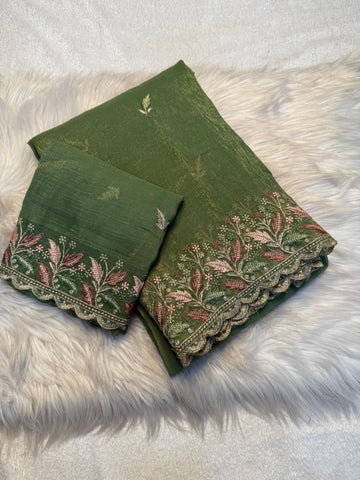 Pure Soft Crunchy Silk Saree SA1025-1318