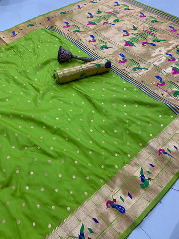 Pure Kanchivaram Paithani Silk Saree SA1025-1311