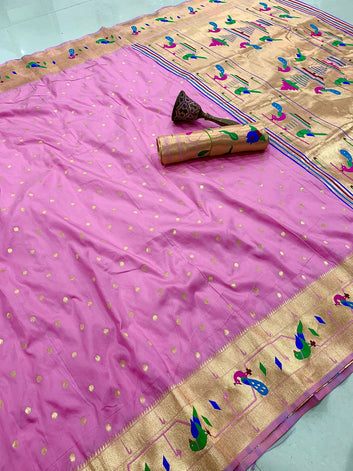 Pure Kanchivaram Paithani Silk Saree SA1025-1311