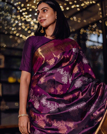 The Enchanting Soft Lichi Silk Jacquard Weave SA925-1097