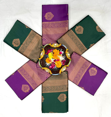 Jacquard Work Soft Lichi Silk Saree | Beautiful Rich Pallu Design SA925-1103