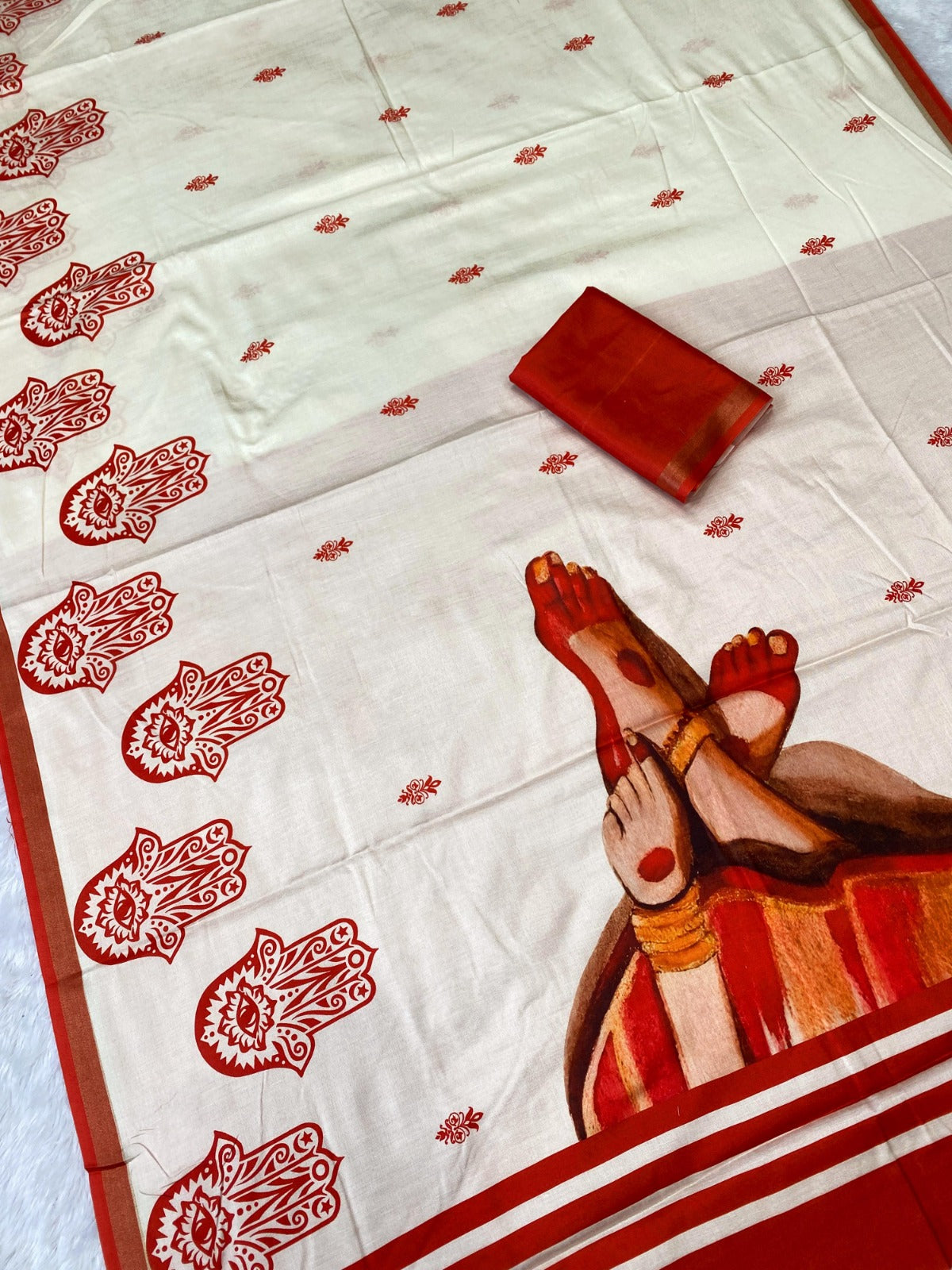 Cotton Tusser Saree with Zari Border  SA825-1166