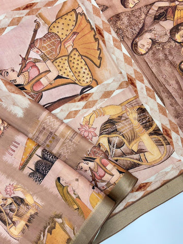 Authentic Kalamkari Saree -SA1225-1501