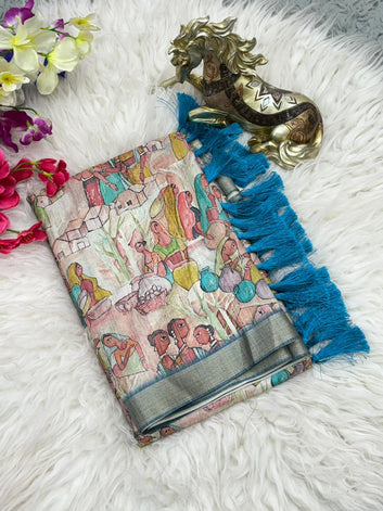 Authentic Kalamkari Saree -SA1225-1505