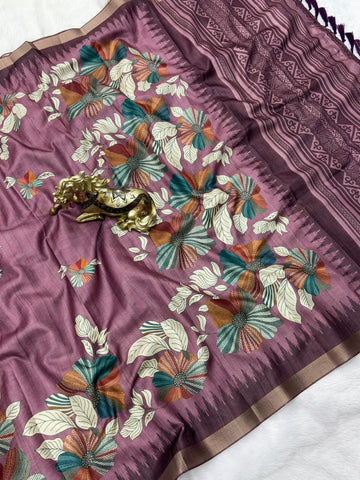 Authentic Kalamkari Saree -SA1225-1506