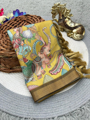 Authentic Kalamkari Saree -SA1225-1513