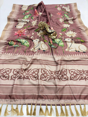 Authentic Kalamkari Saree -SA1225-1516