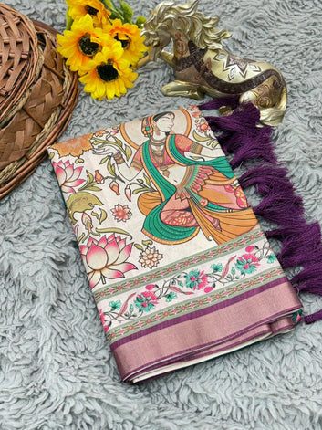 Authentic Kalamkari Saree -SA1225-1522