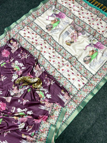 Authentic Kalamkari Saree -SA1225-1521