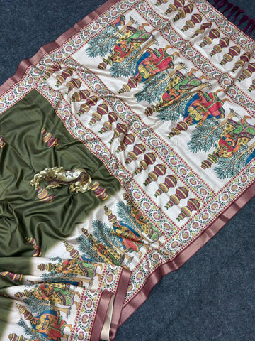 Authentic Kalamkari Saree -SA1225-1525