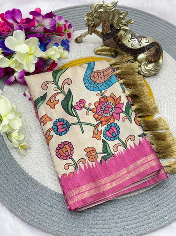 Authentic Kalamkari Saree -SA1225-1528