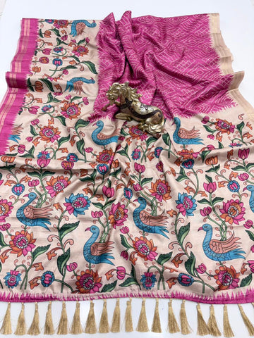 Authentic Kalamkari Saree -SA1225-1528