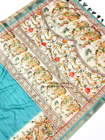 Authentic Kalamkari Saree -SA1225-1543
