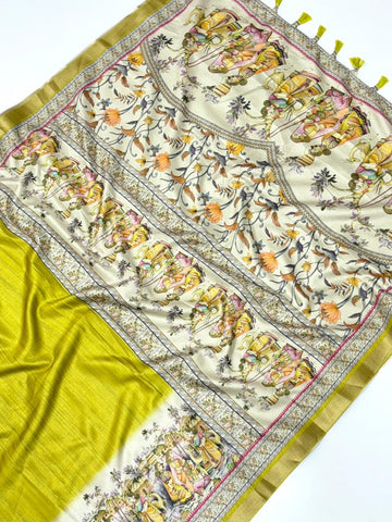 Authentic Kalamkari Saree -SA1225-1545