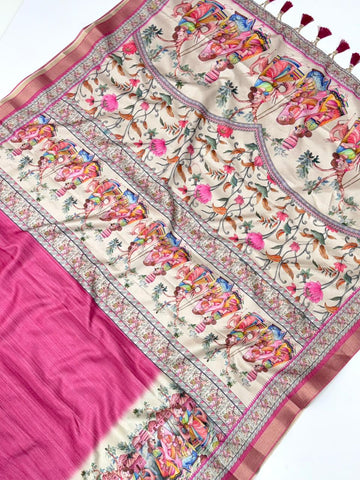 Authentic Kalamkari Saree -SA1225-1547
