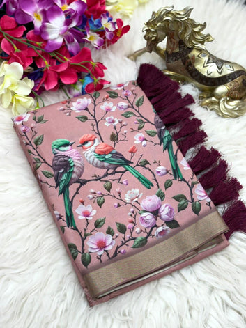 Authentic Kalamkari Saree -SA1225-1549