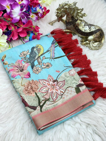 Authentic Kalamkari Saree -SA1225-1550