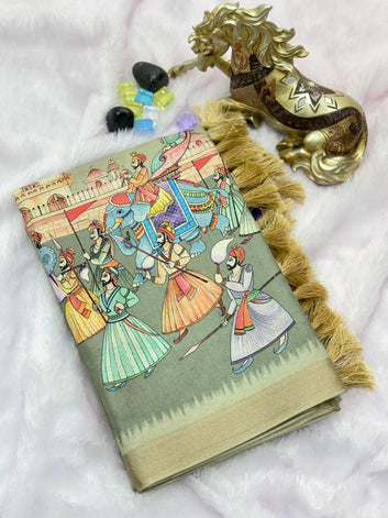 Authentic Kalamkari Saree -SA1225-1554