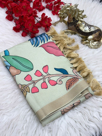 Authentic Kalamkari Saree -SA1225-1555