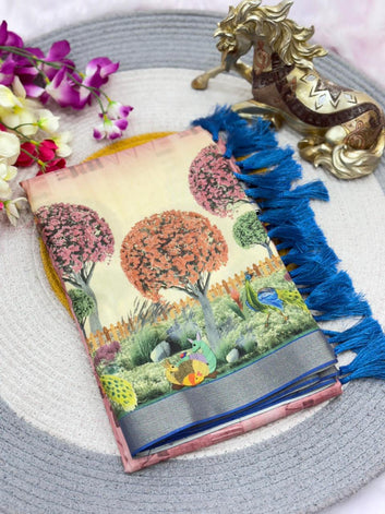 Authentic Kalamkari Saree -SA1225-1562