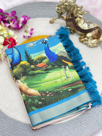 Authentic Kalamkari Saree -SA1225-1559