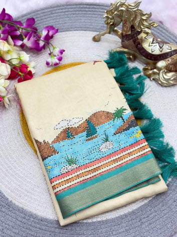 Authentic Kalamkari Saree -SA1225-1560