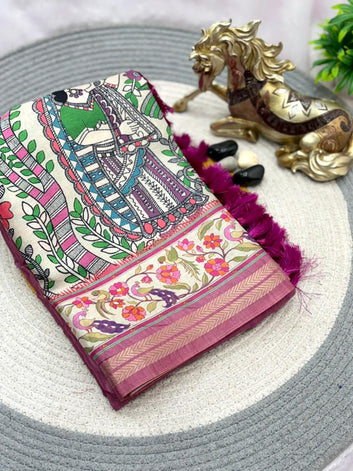 Authentic Kalamkari Saree -SA1225-1564