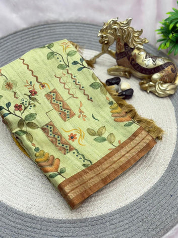 Authentic Kalamkari Saree -SA1225-1566