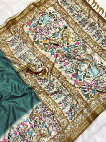 Authentic Kalamkari Saree -SA1225-1565