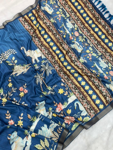 Authentic Kalamkari Saree -SA1225-1572