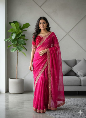 Pure Soft Zimmy Choo Silk Designer Saree SA1225-1707