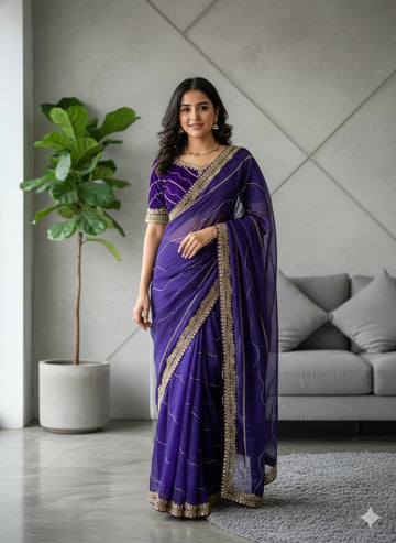 Pure Soft Zimmy Choo Silk Designer Saree SA1225-1708