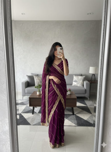 Pure Soft Zimmy Choo Silk Designer Saree SA1225-1709