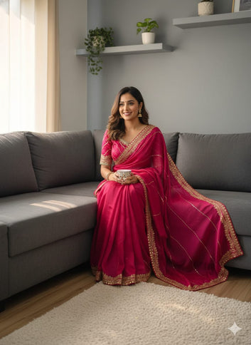 Pure Soft Zimmy Choo Silk Designer Saree SA1225-1711