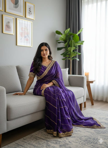 Pure Soft Zimmy Choo Silk Designer Saree SA1225-1708