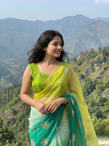 Very Soft Teby Peding Prism Saree SA1225-1712